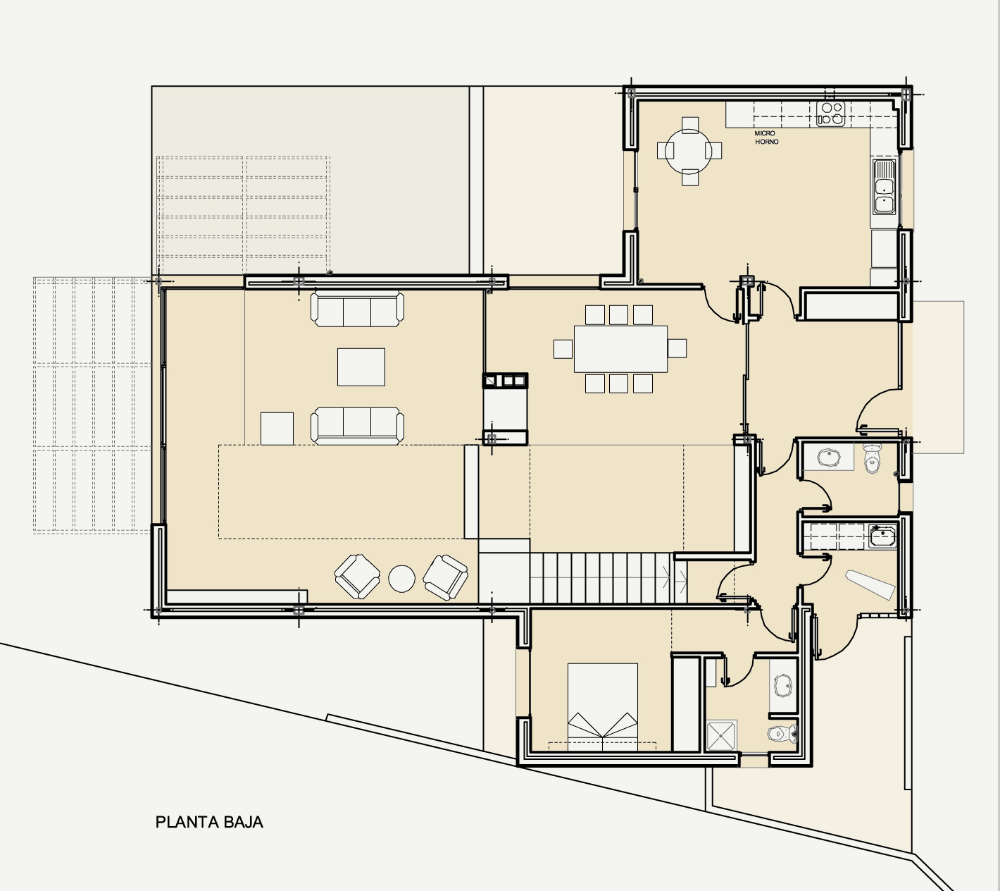 Planos Reforma Integral de vivienda unifamiliar